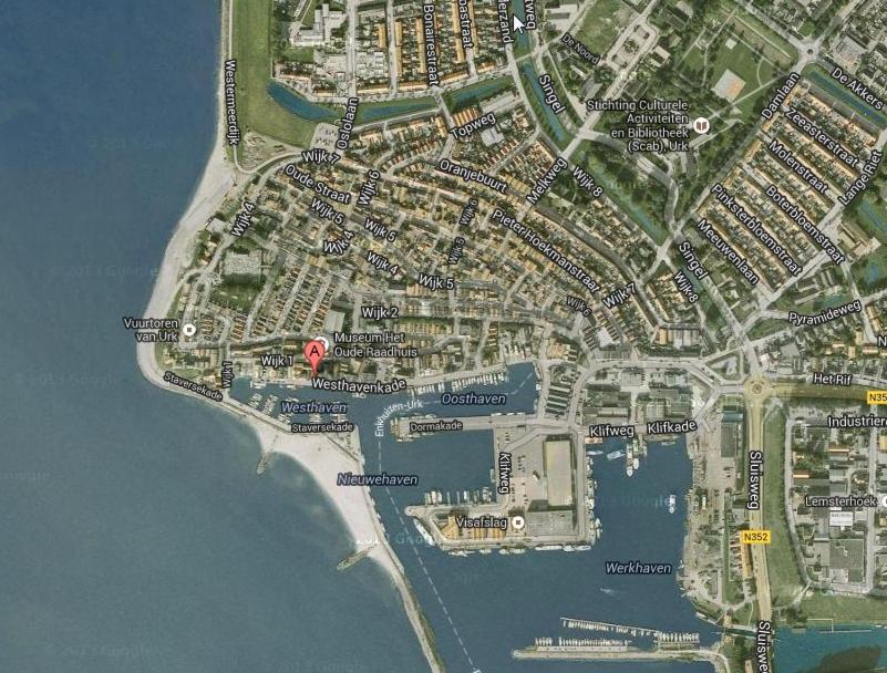 Bed and Breakfast Zicht Op Zee Urk Esterno foto